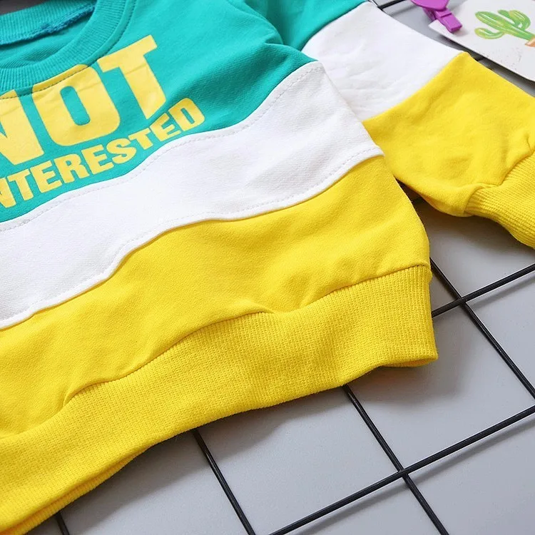 2019 Spring Baby Girl Boy Clothing Infant Clothes Suits Casual Sport Cotton T Shirt Pants 2PCS/Sets Kid Child Toddler Tracksuits