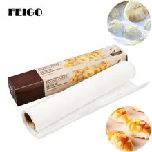 FEIGO 500 см* 30 см термостойкая кухонная подкладка для выпечки тефлоновый антипригарный коврик для микроволновой печи маслостойкий бумажный инструмент для горячего торта F281