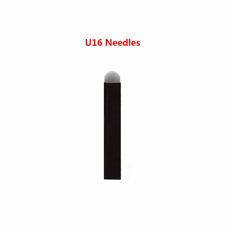 black U16 needles
