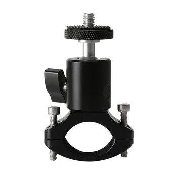 

Metal Motorbike Motor Bicycle Handlebar Mount Holder Clip Bracket Clamp 360 Degree Rotation For GOPRO Camera Accessories F20