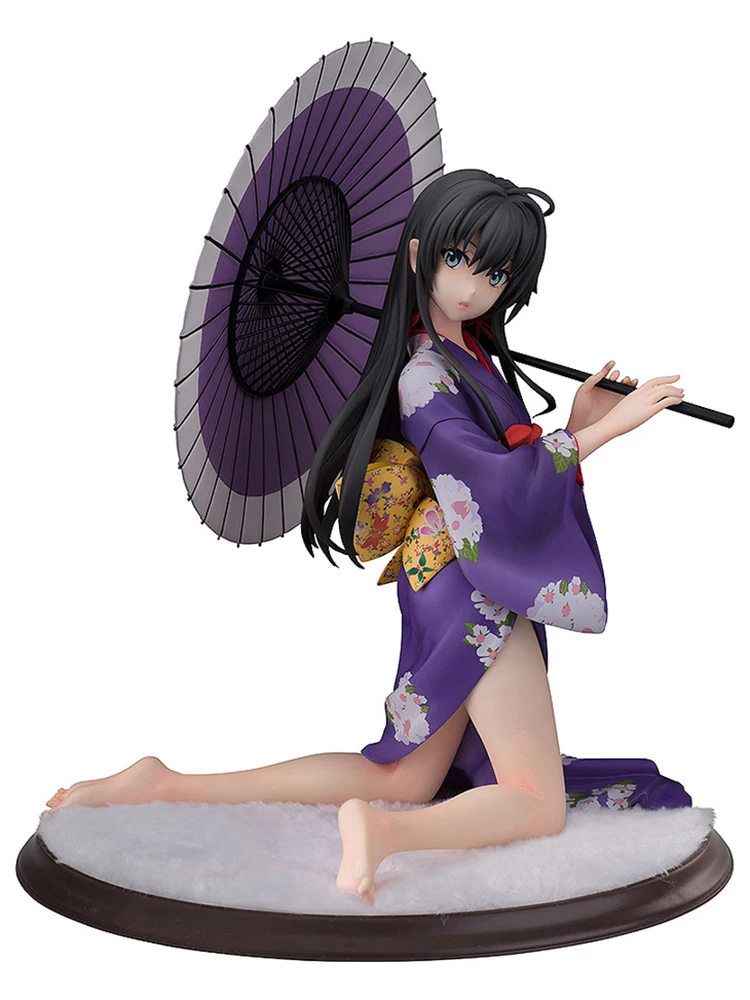 

Anime Sexy Girl Yukino Yukinoshita Kimono Ver. PVC Action Figure 18CM Anime Figure Collection Model Toys Doll Gift