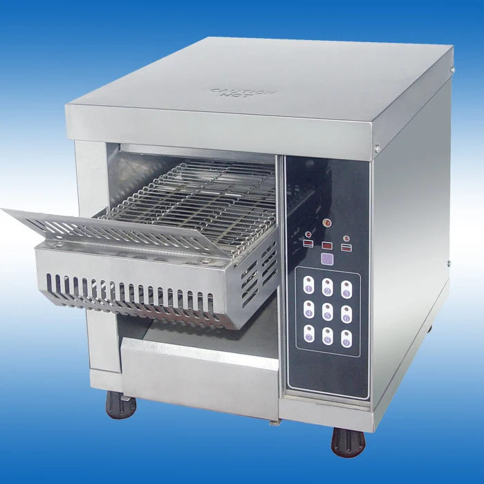 Shentop STXN B180 Stainless Steel Bun Toaster conveyor Vertical Conveyor Bun Grill Toaster for