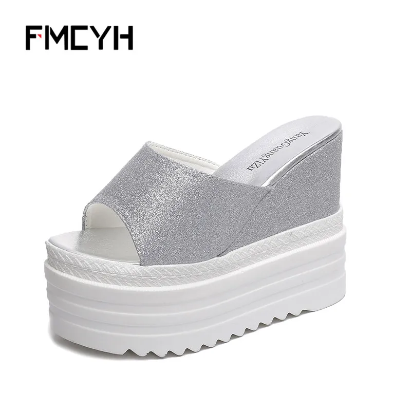 beach platform slippers
