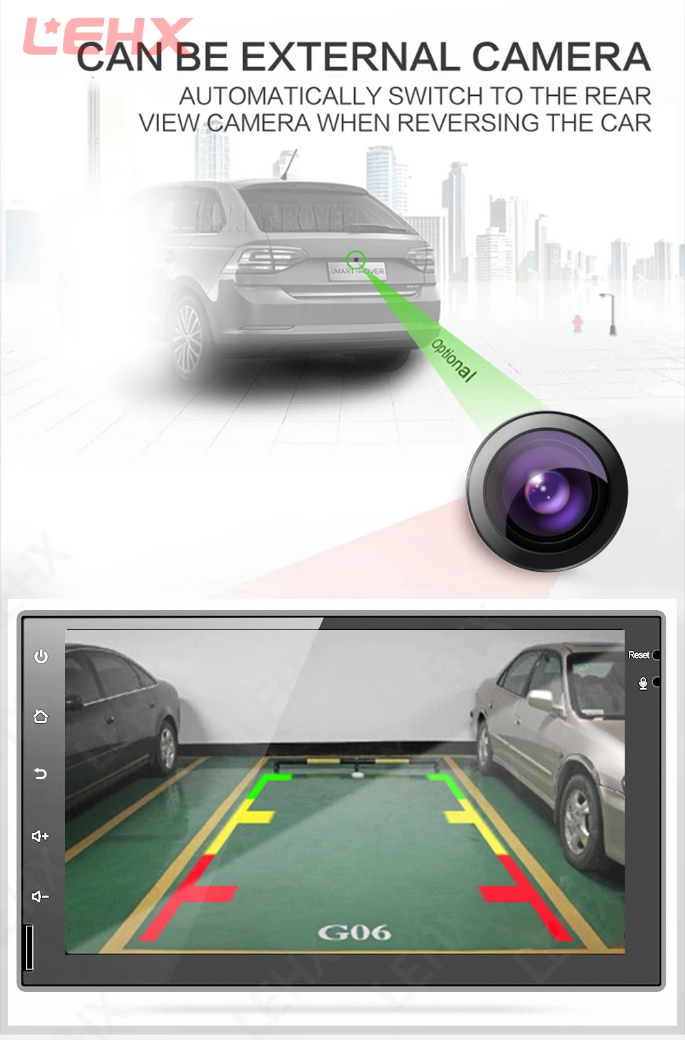 Lehx 2 din car Android 8,0 gps навигации Bluetooth для Nissan VW Toyota peugeot WiFi мульти-медиа-7 дюймов Автомобильный Радио плеер RDS