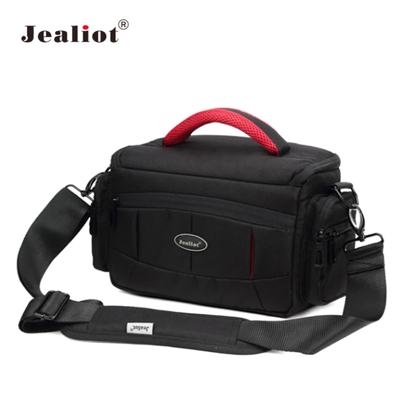 

Jealiot DSLR Camera Bag Case For Canon EOS 4000D M50 M6 200D 1300D 1200D 1500D 77D 800D 60D 80D Nikon D3400 D5300 760D 750D 700D