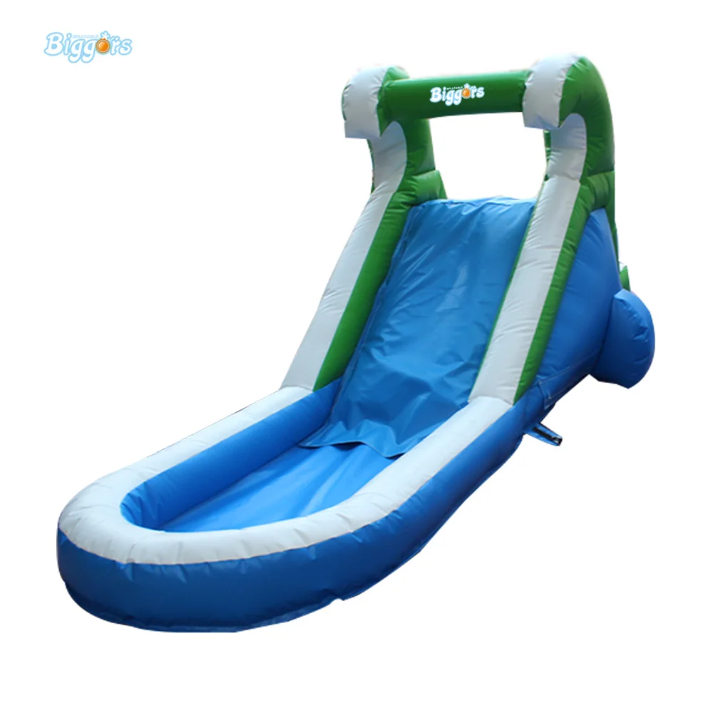 bouncy castle pool and slide