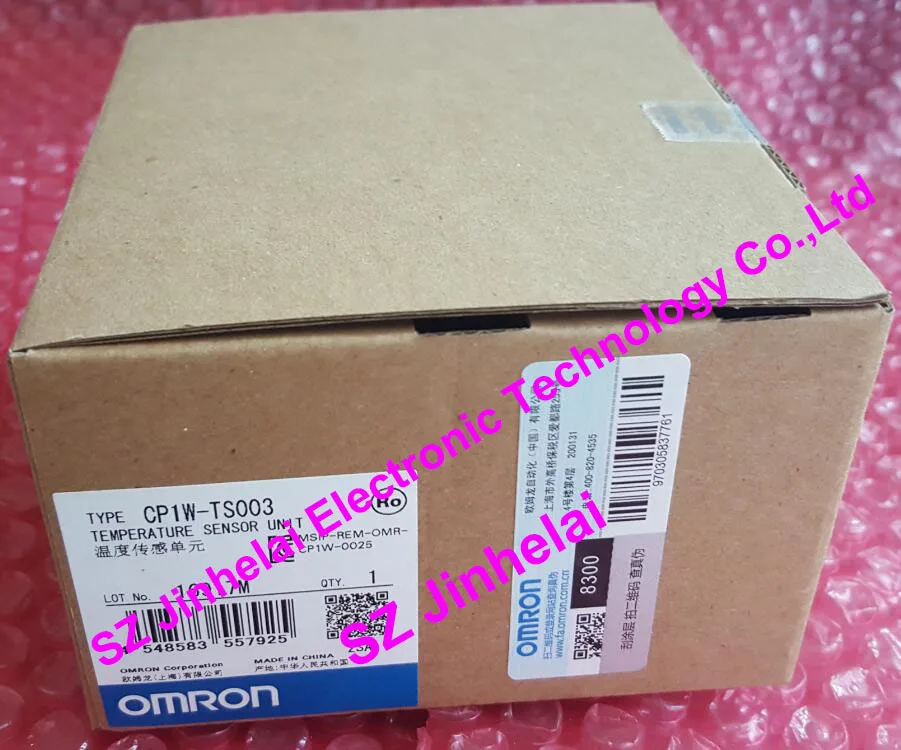 

100% Authentic original OMRON Temperature sensor unit CP1W-TS003