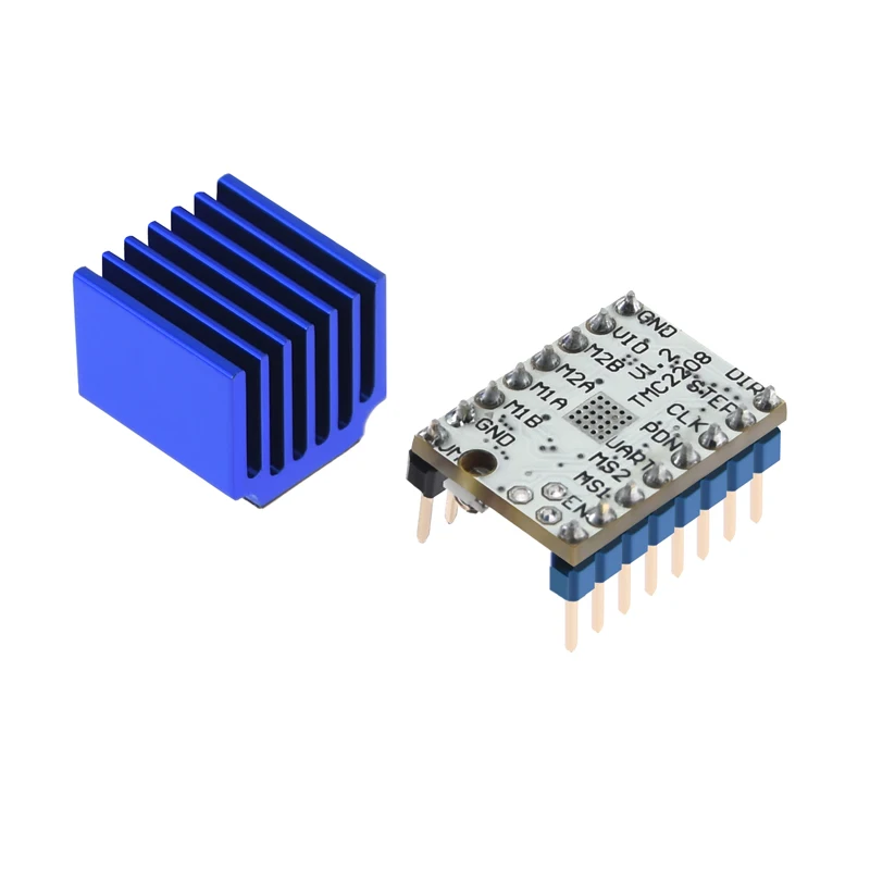 

3D Printer Parts Stepstick TMC2208 driver Stepper Motor Super Silent With New Heat Sinks Replace TMC2100 For 3d Printer Parts
