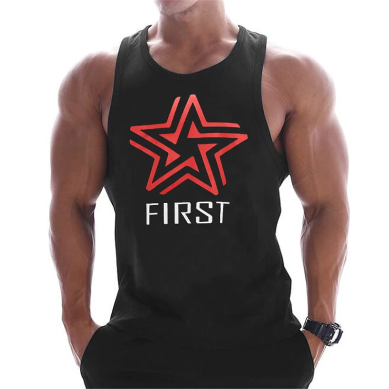 

Summer new brand quick-drying men's clothing sports vest casual vest men's fitness sleeveless shirt cotton men's fashion vest