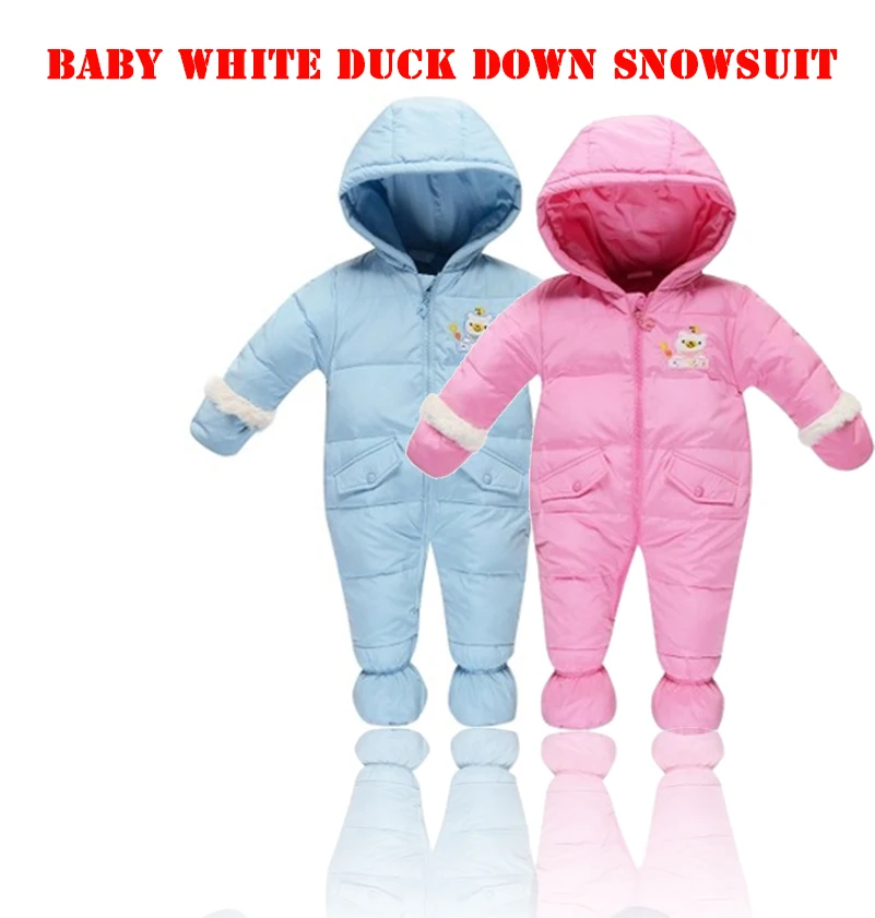 warm winter newborn snowsuit baby snowsuit duck down jacket toddler