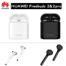Оригинальные беспроводные наушники huawei Freebuds 2 Pro Freebuds 1, Bluetooth 5,0, микрофон, музыка, сенсорная, водонепроницаемая гарнитура, свободные руки, динамический