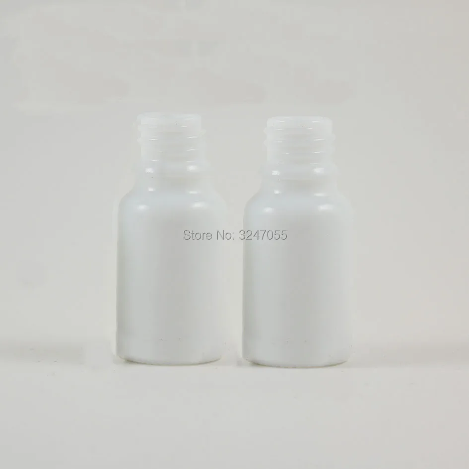 Элегантные пустые косметические эфирные масла 5 ml10ml15ml20ml30ml50ml100ml белые стеклянные