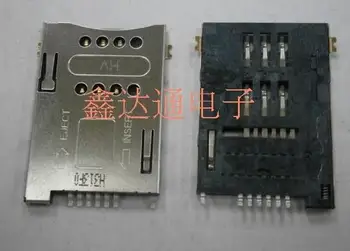 

HV SIM card holder Self-elastic 6P with switch SIM card slot card holder Self-adhesive phone card holder connector