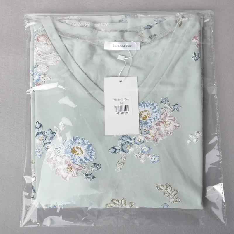 Yolanda Paz 2018 Newest Flowers Print Women t shirts high quality short sleeve tops tees 100% cotton v-neck women summer t shirt Yolanda Paz 2018 Newest Flowers Print Women t shirts high quality short sleeve tops tees 100% cotton v-neck women summer t shirt