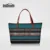 Dispalang rayas impresión mano Bolsas grandes mujeres Bolsas alta calidad casual mujer señoras del bolso de hombro bolso de compras grande bolsos