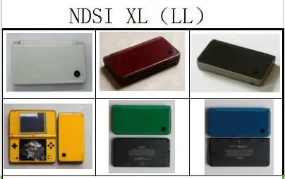 

Gold color Full Set Housing Case Cover Shell For Nintend DS-i XL/LL Game Console Shell