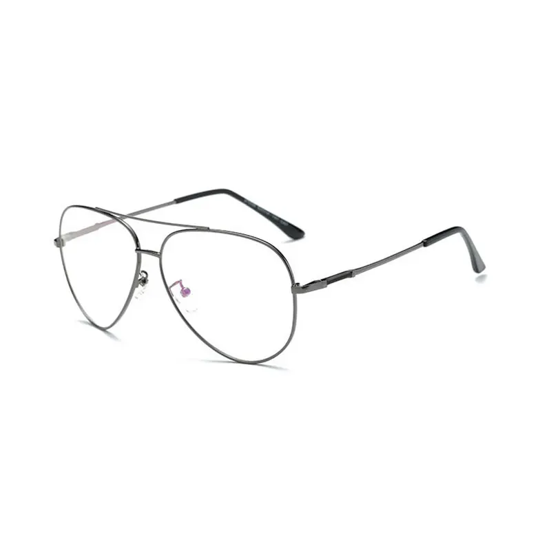 Gmei оптический ретро солнцезащитные очки Оптическая оправа для очков при близорукости металлический сплав для женщин и мужчин очки Oculos De Grau A27035