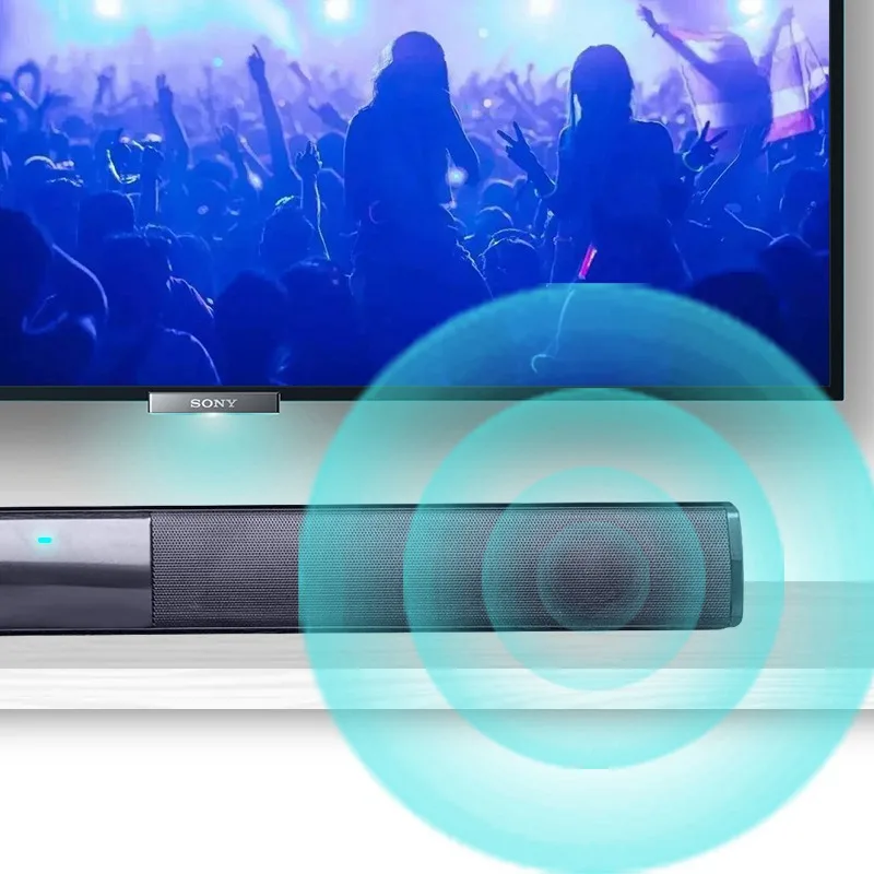 VTIN BS28B Wireless Bluetooth Soundbar Speaker TV Home Theater Soundbar Subwoofer with RCA 3D Stereo Surround Sound Speaker      (19)