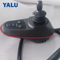 Wheelchair Amusement Theme Zone Happy LeBar Car Rides Joystick Controller For Plaza Park Funny Leswing Balance Car with USB Port 4