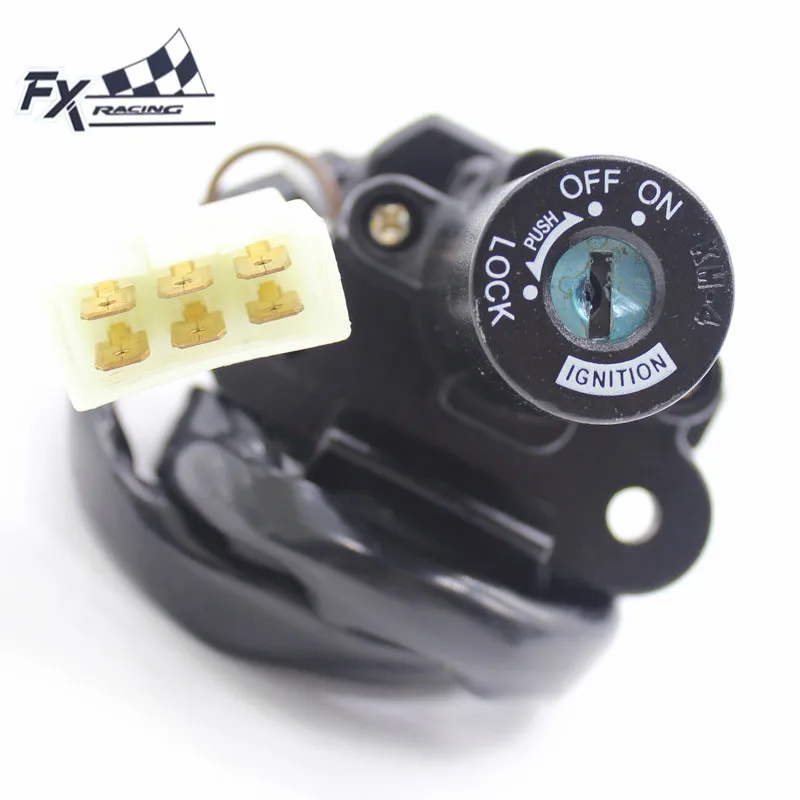 

7 Wires Motorcycle Ignition Switch Lock key Set For Kawasaki ZX600F ZX6R NINJA ZX900B ZX9R ZX-6R ZX-9R 1995 - 1997 1996