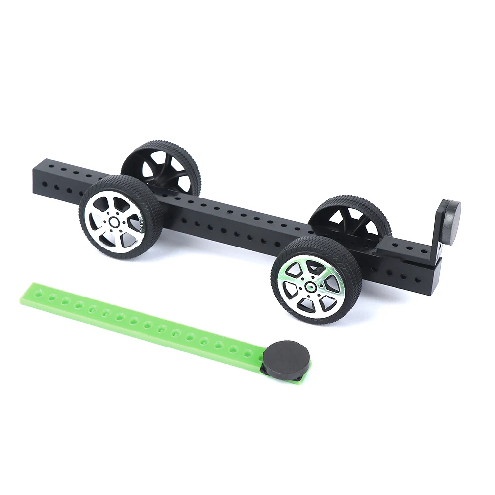 DIY магнитный автомобиль Собранный набор игрушек, оборудование для научно-экспериментов, детские развивающие творческие игрушки для детей