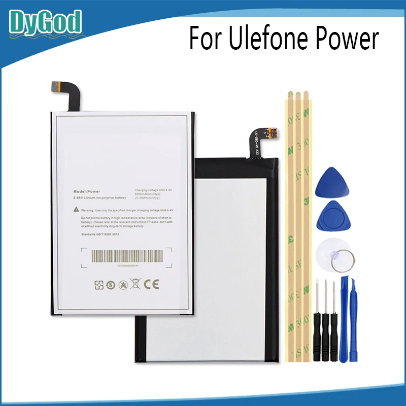 

For Ulefone Power Battery 6050mAh Batterie Bateria Accumulator AKKU +Tools