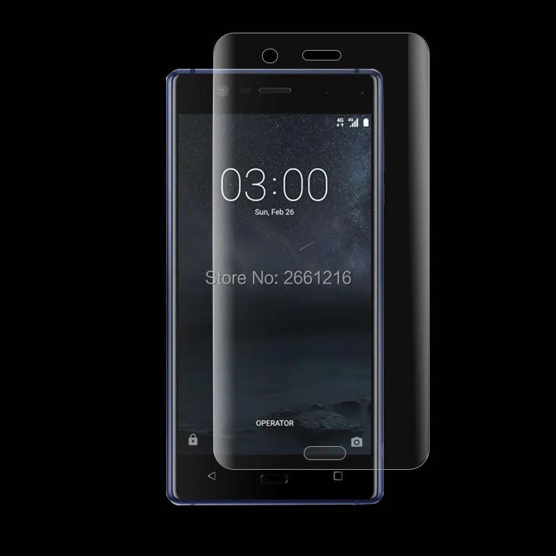 Для телефона Nokia 5 (2017) Android 2 шт. = передняя + задняя тонкая полное покрытие от края