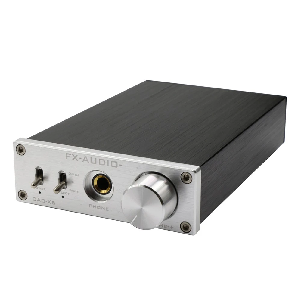 

FX Audio DAC-X6 HiFi Optical/Coaxial/USB Digital Audio Amplifier DAC Decoder