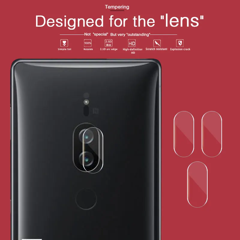 Защитная пленка для задней камеры Sony Xperia XZ2 Compact Premium H8216 H8266 H8276 H8296 H8314 H8324|Защитные