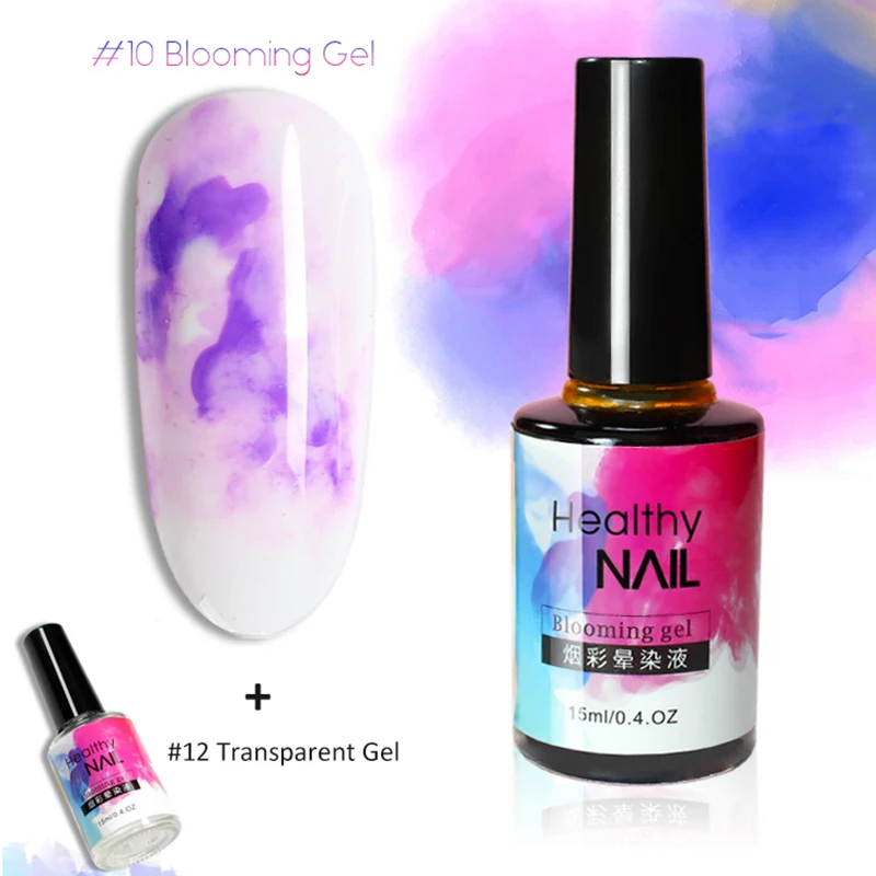 

15ml Nail Polish Blooming Gel Watercolor Ink Smoke Effect Magic Smudge Bubble DIY Nail Salon Nail Art Manicure Accessories