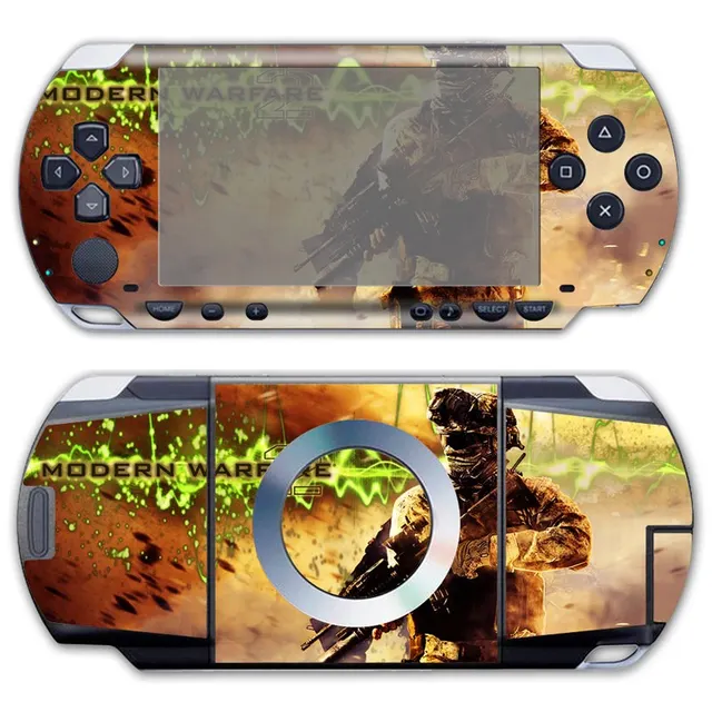 Protective Sticker Cover and Decorative Decal Cover for PSP 1000 Game
