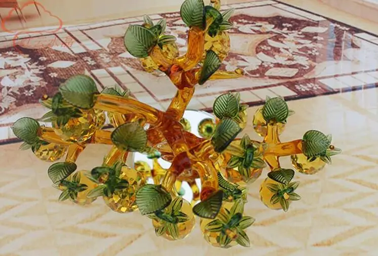 Подарок для ананас из кристаллов Lucky tree подарок коровьей кожи творческие