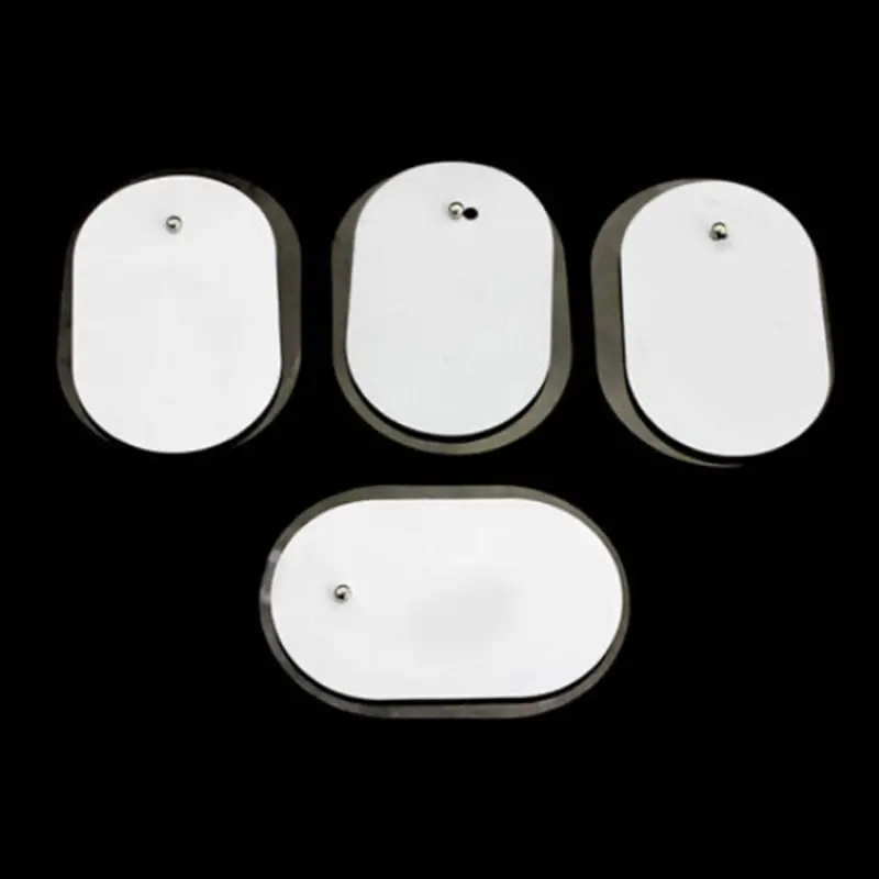 

New Silicone/Gel Safe Electrode Pads Electronic Cervical Vertebra Physiotherapy Braces Supports For Digital TENS Therapy Machine