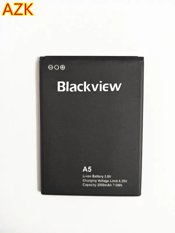Резервный аккумулятор AZK Blackview A5 2000 мА · ч для смартфона Бесплатная доставка-в