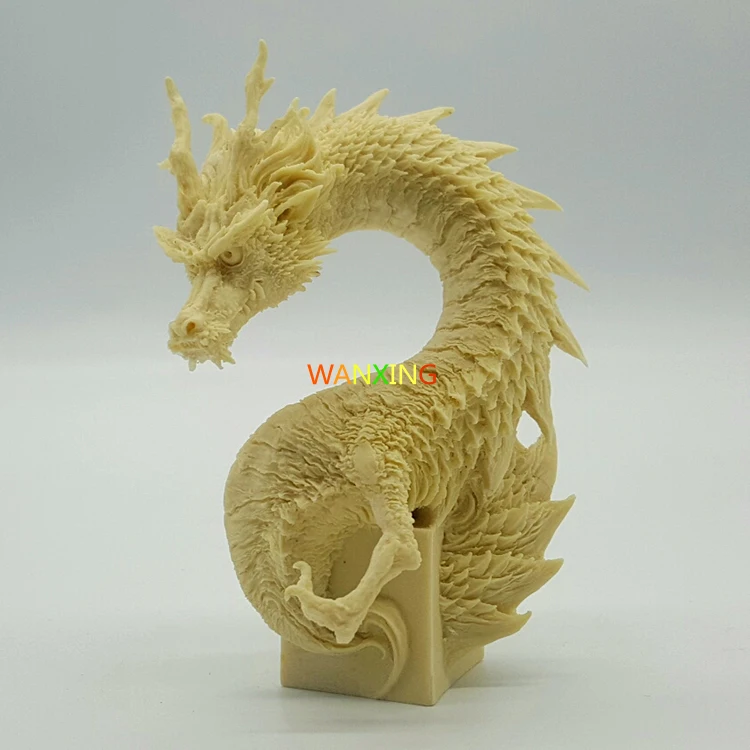 GK Demon Hunter серии Высокое качество Смола Модель игрушки Китай Дракон белая плесень коллекция для самостоятельного творчества декоративное