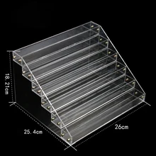 Nail Polish Acrylic Display Stand Rack Vernis Ongle Varnishes Tool Showcase Clear Shelf Storage Racks Holder