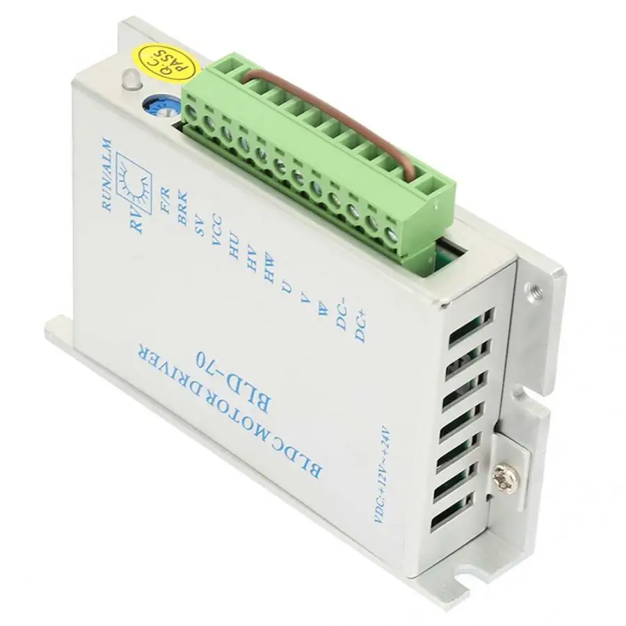 Драйвер двигателя DC 12-24 V 3A DC бесщеточный контроллер двигателя для 30 V 70 W DC бесщеточный двигатель постоянного тока