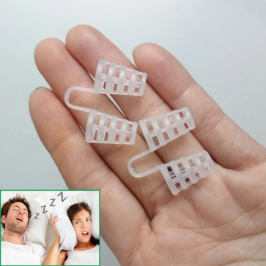 Stop Anti Snoring Solution Device Snore Stopper Anti Snore and Apnea Stop Snoring Sleeping Aid Equipment Silicon Easy Breath 4Pc Stop Anti Snoring Solution Device Snore Stopper Anti Snore and Apnea Stop Snoring Sleeping Aid Equipment Silicon Easy Breath 4Pc