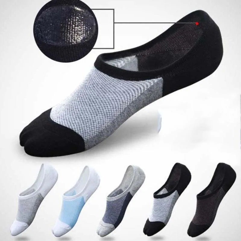 

New Men Cotton Thin Short Sock Shallow Mouth Invisible Mesh Short Socks Absorb Sweat Breathable Hosiery Variety Variety Options
