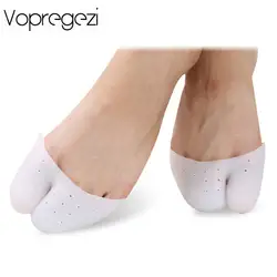 Vopregezi 2 шт. мягкий силиконовый гель стельки профессиональная балетная обувь носком Поддержка колодки Уход за ногами инструменты