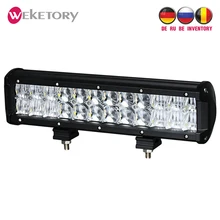 weketory 12 inch 120W 5D LED Work Light Bar for Tractor Boat OffRoad 4WD 4×4 Truck SUV ATV Spot Flood Combo Beam 12V 24v