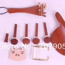 Новинка 4/4 скрипка ююба части, хвостовый тюнер peg шинрест мост шинрест зажим# E31-4