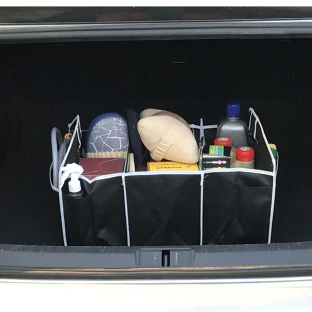 Car Storage Box Case Folding Organizer Large Capacity Collapsible Cargo