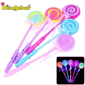 

1pc Magic Tricks Hildren Light Magic Bar Fairy Stick Children's Toys LED lamp toy Magic Wand Random Color WJ1295