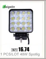 Kaigelin 12 Вт LED Освещение Spotlight Водонепроницаемый LED 12 В автомобиль работы Лампочки для автомобилей авто Offroad Грузовик Лодка внедорожник автомобиль Лампы для мотоциклов