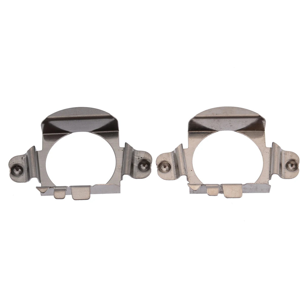 New Arrival 2pcs H7 LED Headlight Retainer H7 Headlamp Bulb Stainless Steel Adapter Holder