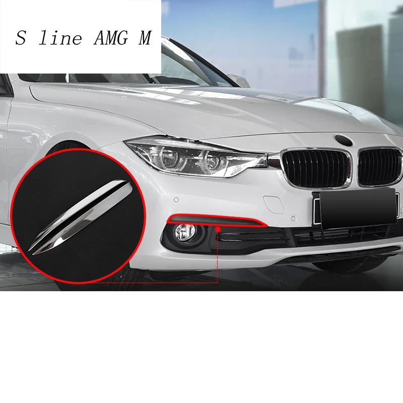 Стайлинг автомобиля фары для бровей ВЕКО BMW F30 3 серии 2016 17 передний налобный