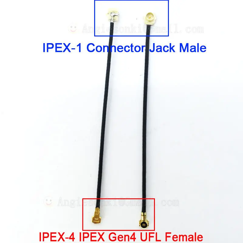 2 шт. женский и мужской разъёмы для 7260 7265 3160 BCM94360HMB BCM94360CS2AX BCM94360CS2|Сетевые карты| |