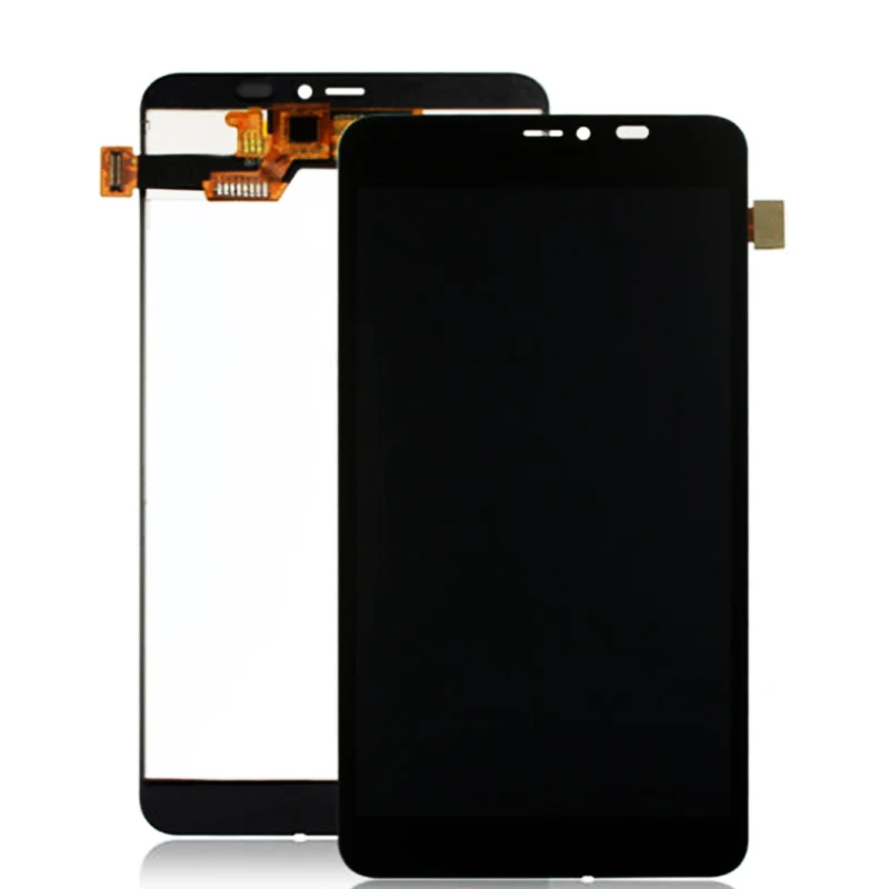 Ceny Wyświetlacz LCD dla Microsoft Nokia Lumia 640XL 640 XL LCD z ekranem dotykowym Digitizer z części wymienne do ramy montaż czarny