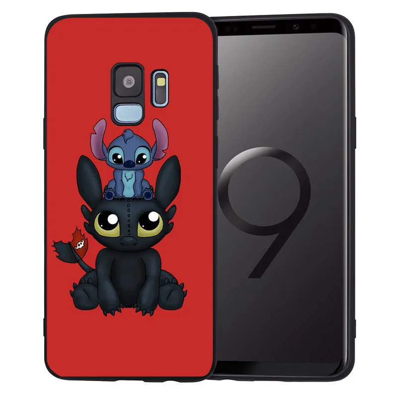 Милый чехол для samsung Galaxy S6 S7 Edge S8 S9 S10 Plus Lite Note 8 9, чехол для телефона, мягкий силиконовый чехол